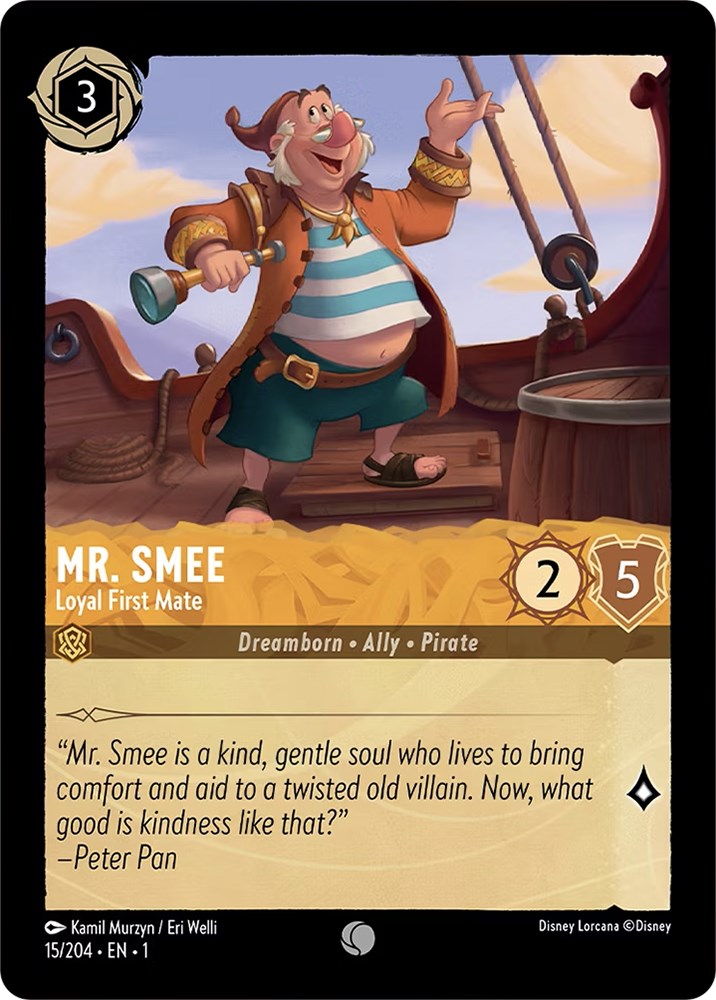 Mr. Smee - Loyal First Mate (15/204) [The First Chapter] | The Gaming Verse