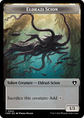 Eldrazi Scion // Satyr Double-Sided Token [Commander Masters Tokens] | The Gaming Verse