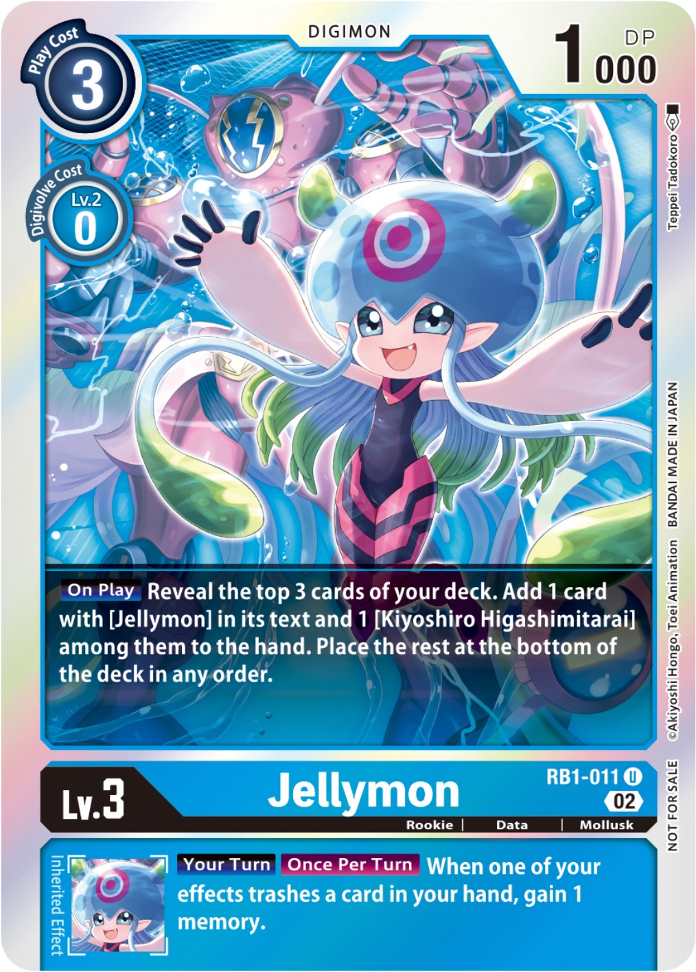 Jellymon [RB1-011] (Box Topper) [Resurgence Booster] | The Gaming Verse