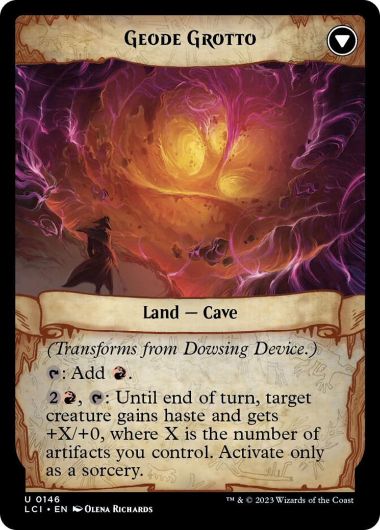 Dowsing Device // Geode Grotto [The Lost Caverns of Ixalan] | The Gaming Verse