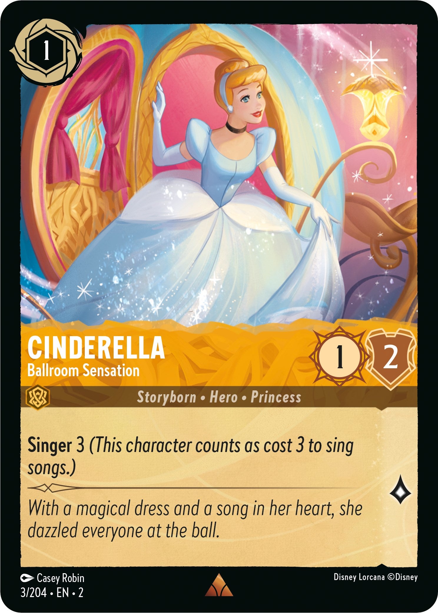 Cinderella - Ballroom Sensation (3/204) [Rise of the Floodborn] | The Gaming Verse