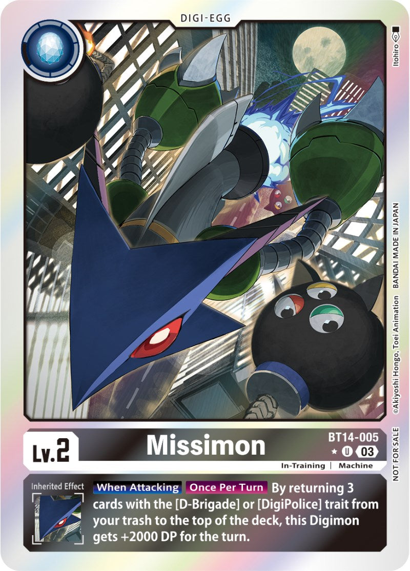 Missimon [BT14-005] (Blast Ace Box Promotion Pack) [Blast Ace] | The Gaming Verse