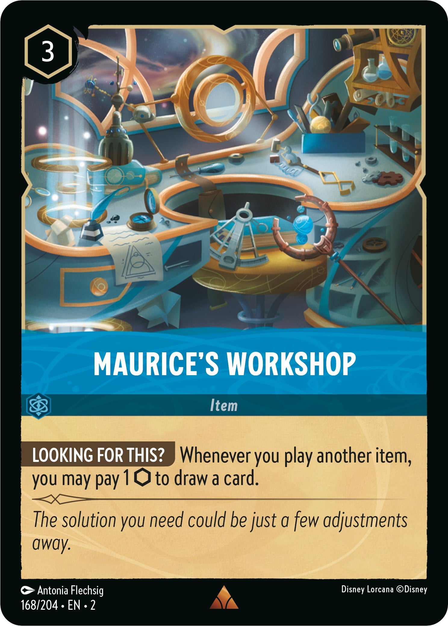 Maurice's Workshop (168/204) [Rise of the Floodborn] | The Gaming Verse