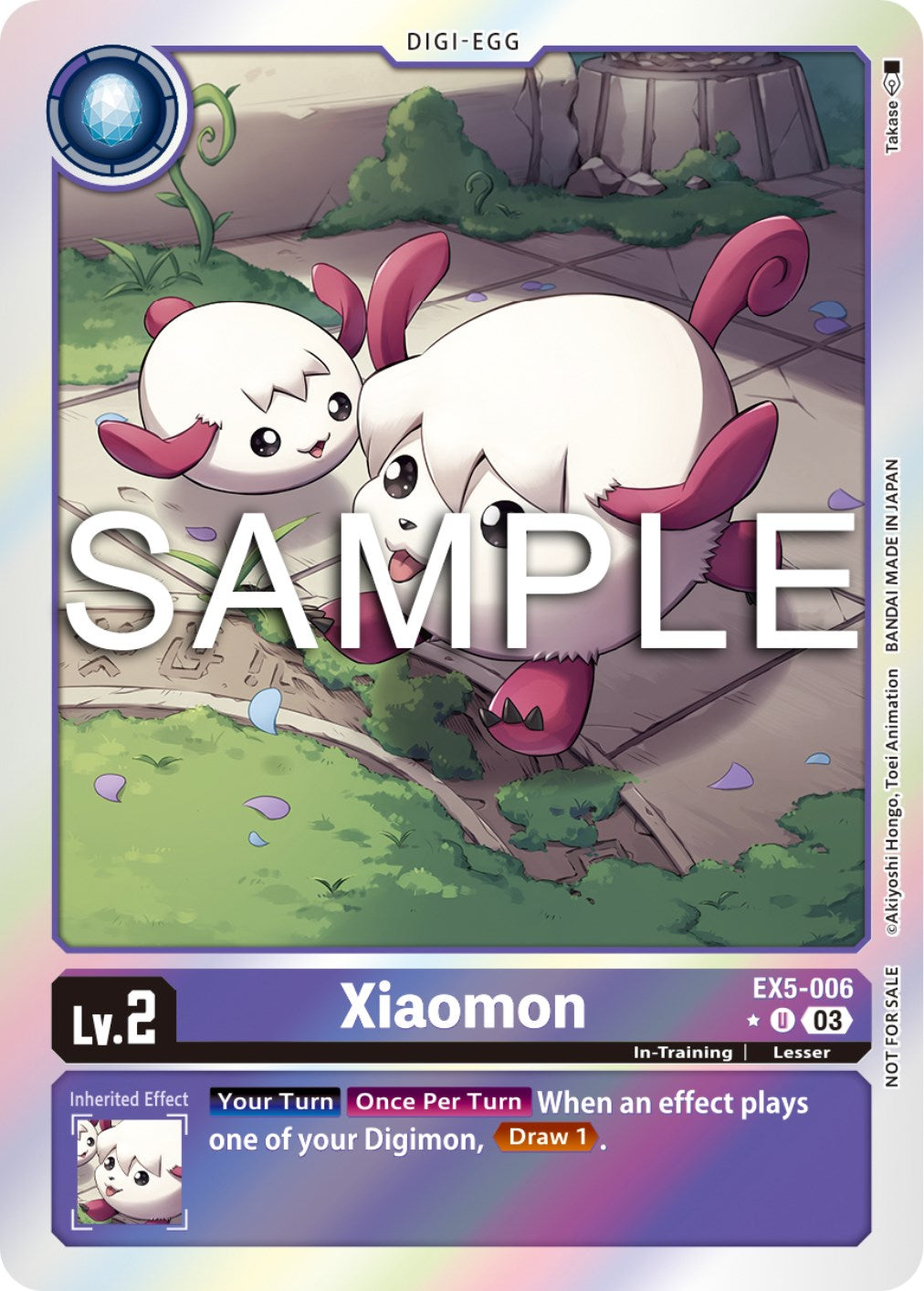 Xiaomon [EX5-006] (Animal Colosseum Box Promotion Pack) [Animal Colosseum] | The Gaming Verse