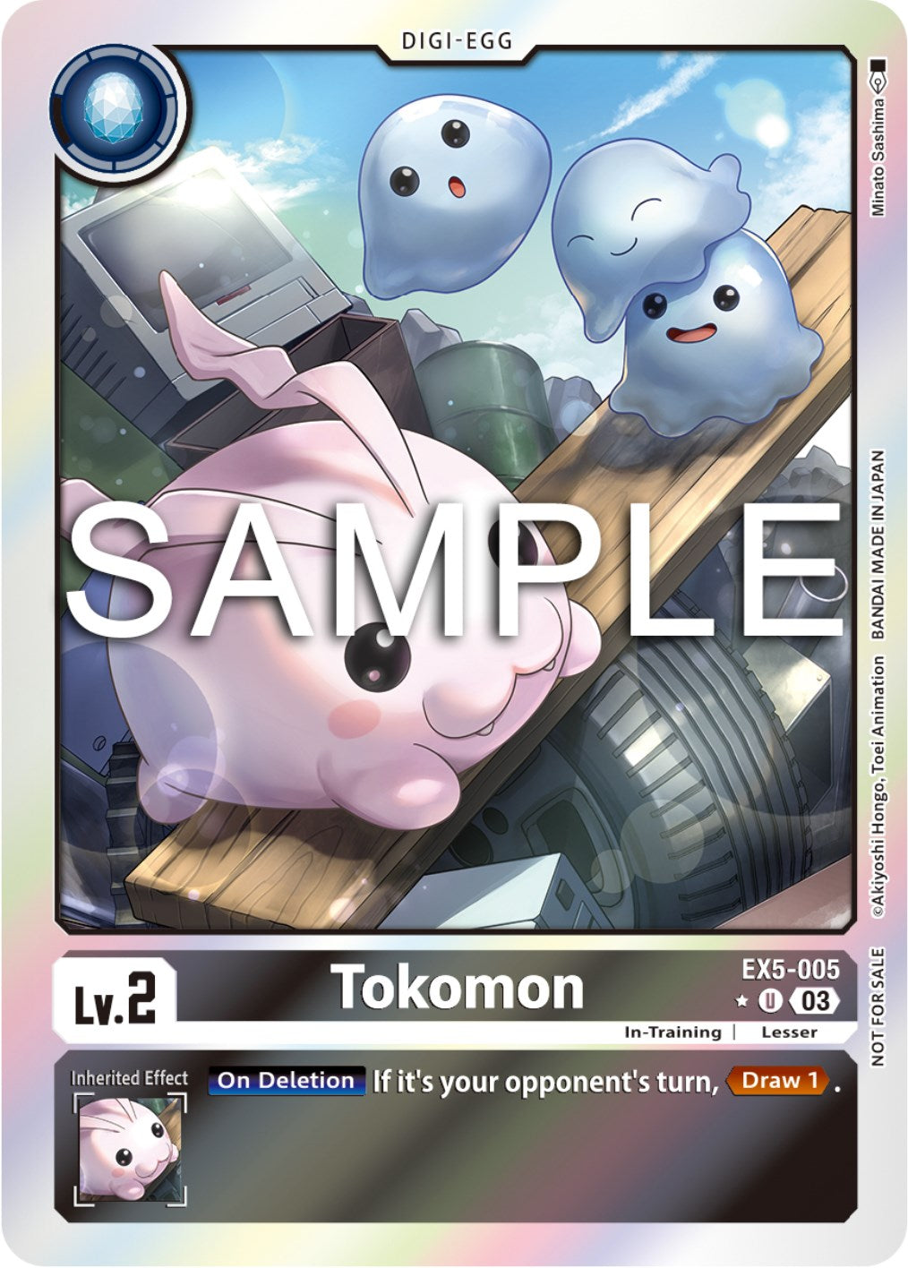 Tokomon [EX5-005] (Animal Colosseum Box Promotion Pack) [Animal Colosseum] | The Gaming Verse