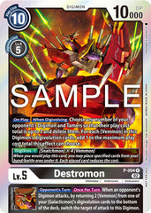 Destromon [P-094] (3rd Anniversary Update Pack) [Promotional Cards] | The Gaming Verse