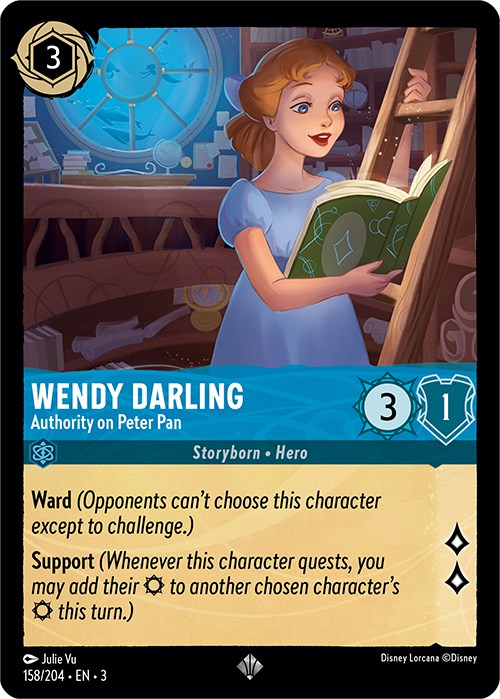 Wendy Darling - Authority on Peter Pan (158/204) [Into the Inklands] | The Gaming Verse