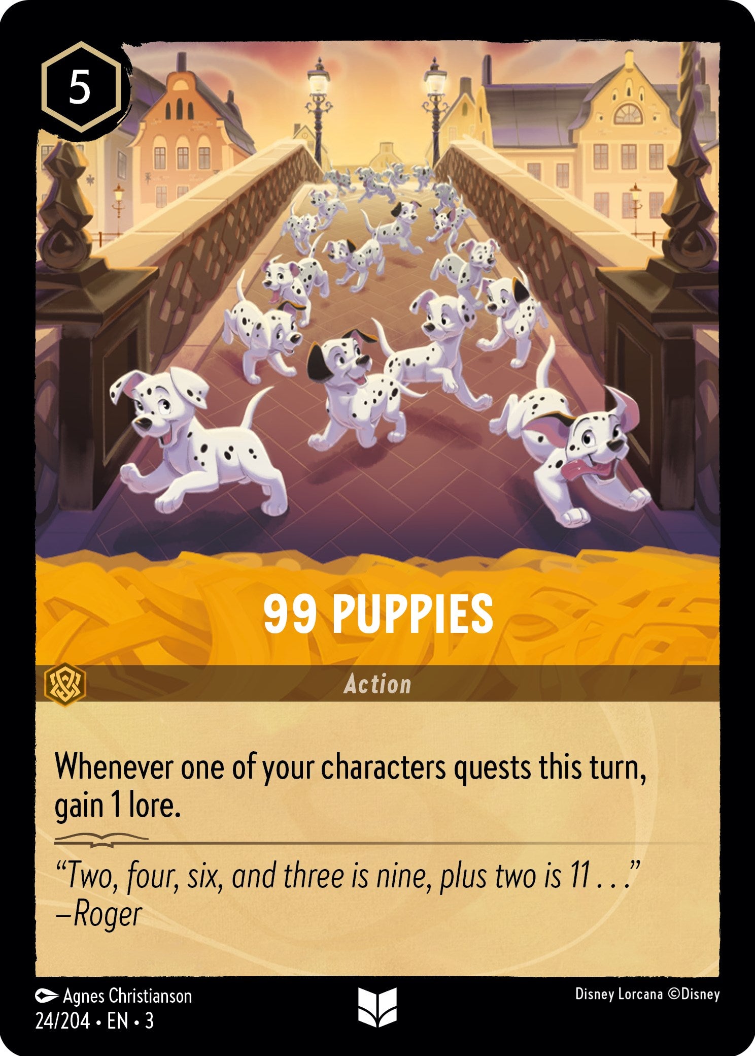 99 Puppies (24/204) [Into the Inklands] | The Gaming Verse