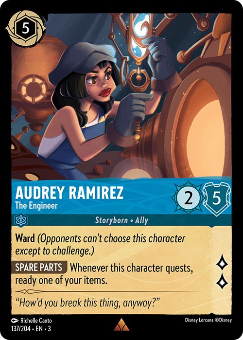 Audrey Ramirez - The Engineer (137/204) [Into the Inklands] | The Gaming Verse