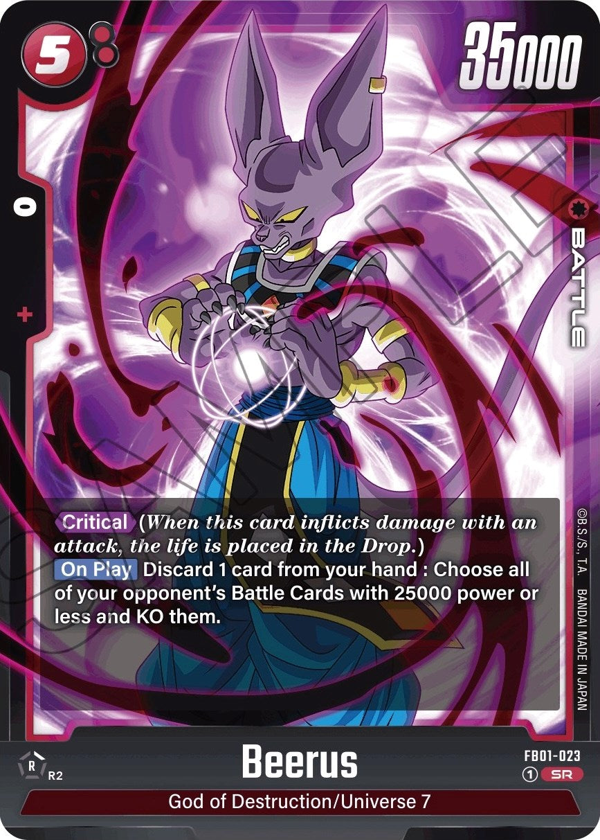 Beerus (FB01-023) [Awakened Pulse] | The Gaming Verse