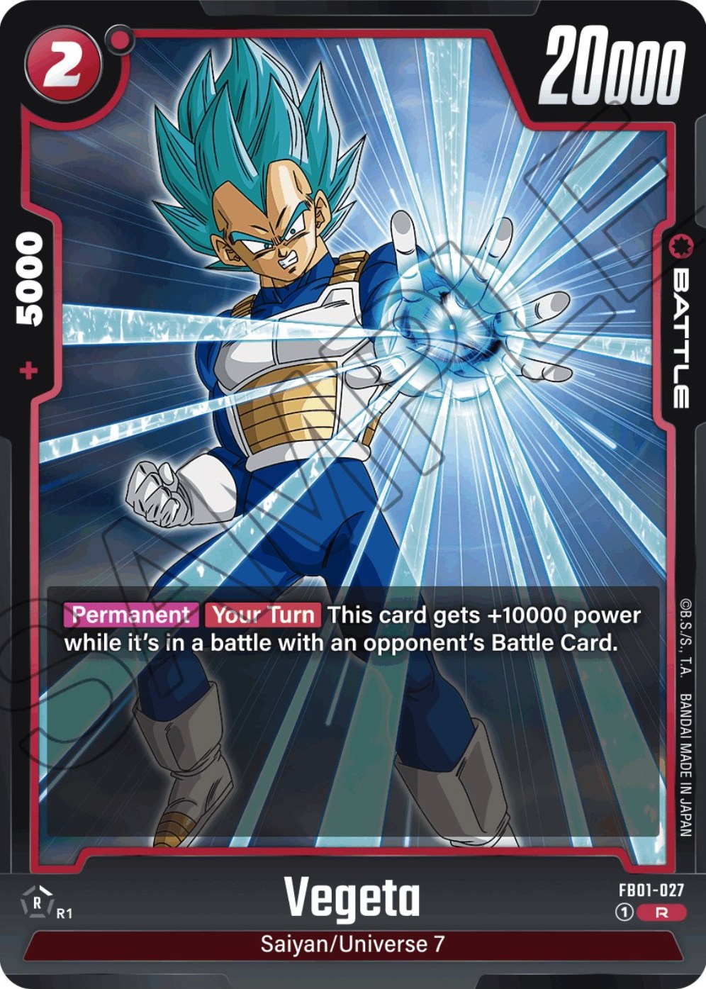 Vegeta (FB01-027) [Awakened Pulse] | The Gaming Verse