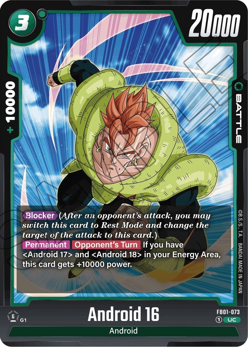 Android 16 (FB01-073) [Awakened Pulse] | The Gaming Verse