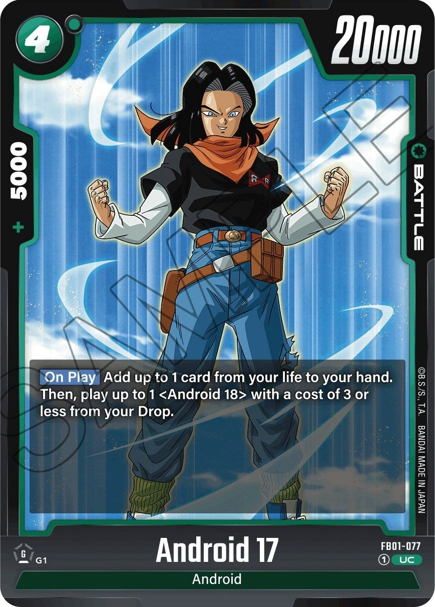 Android 17 (FB01-077) [Awakened Pulse] | The Gaming Verse