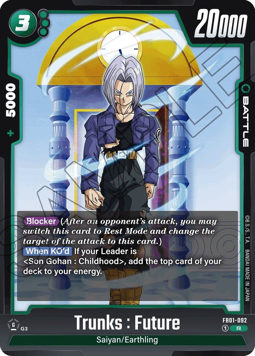 Trunks : Future (FB01-092) [Awakened Pulse] | The Gaming Verse