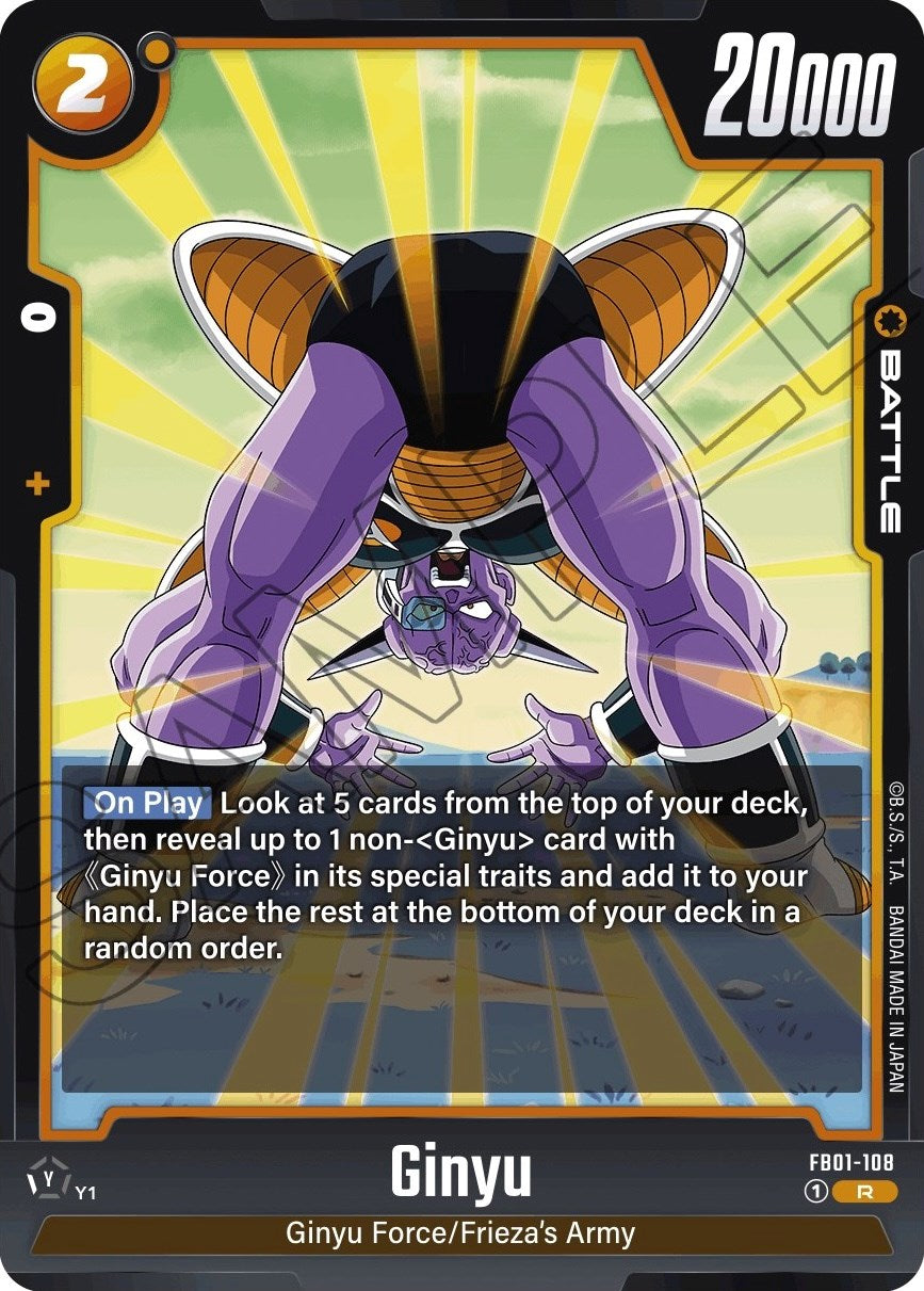 Ginyu (FB01-108) [Awakened Pulse] | The Gaming Verse