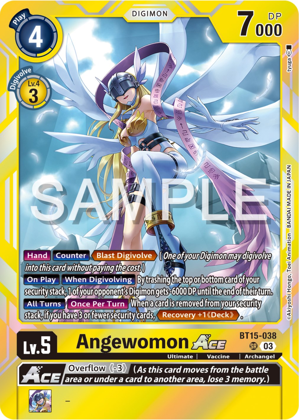 Angewomon Ace [BT15-038] [Exceed Apocalypse] | The Gaming Verse