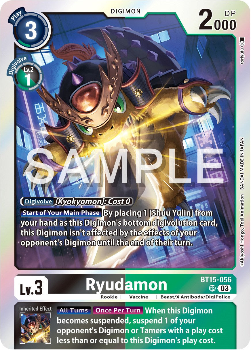 Ryudamon [BT15-056] [Exceed Apocalypse] | The Gaming Verse