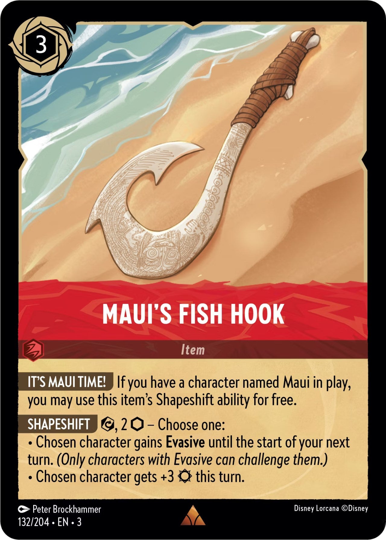 Maui's Fish Hook (132/204) [Into the Inklands] | The Gaming Verse