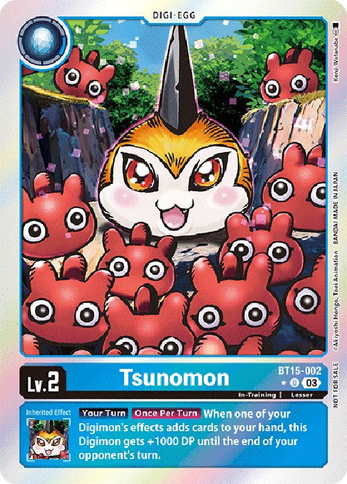 Tsunomon [BT15-002] (Exceed Apocalypse Box Promotion Pack) [Exceed Apocalypse Promos] | The Gaming Verse