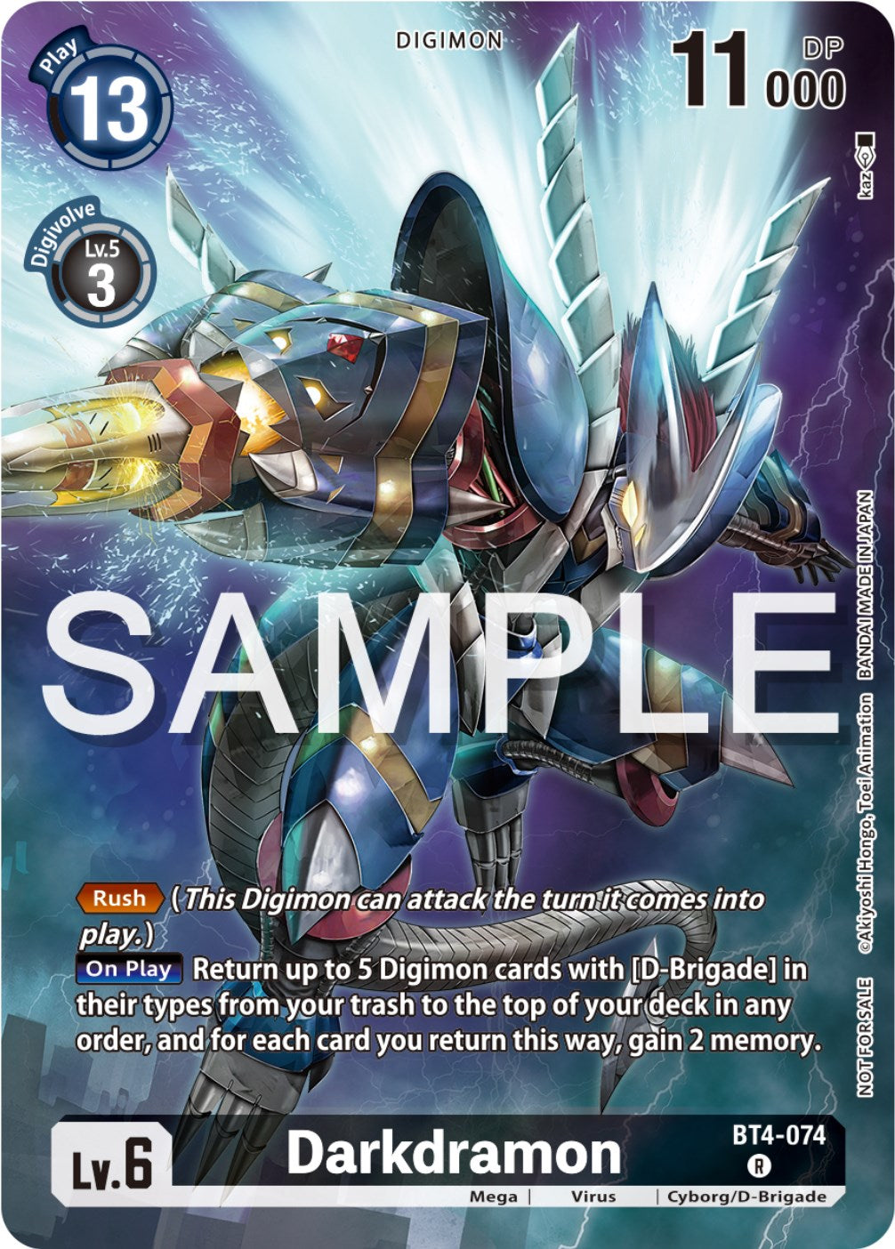 Darkdramon [BT4-074] (Official Tournament Pack Vol.12) [Great Legend Promos] | The Gaming Verse