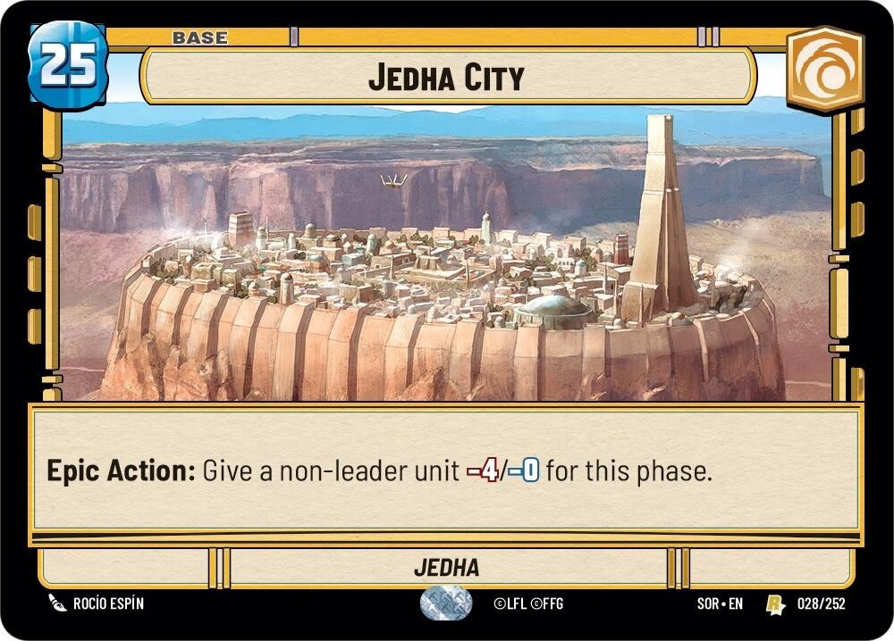 Jedha City (028/252) [Spark of Rebellion] | The Gaming Verse