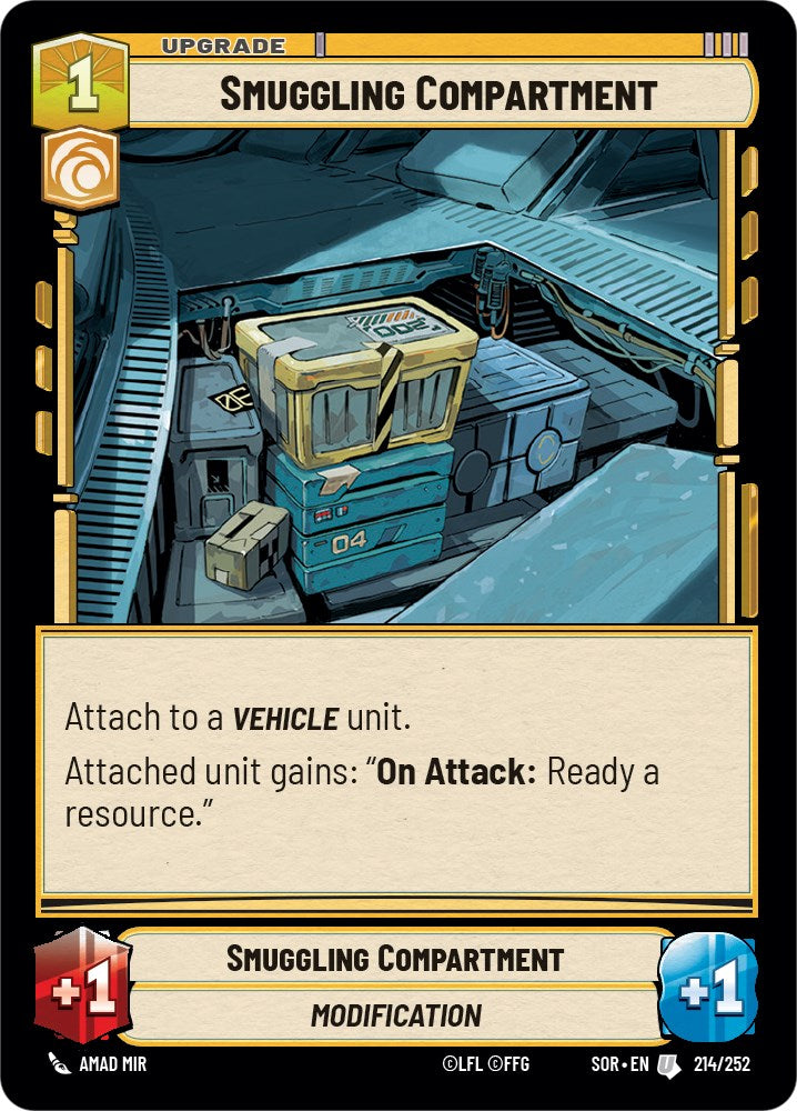 Smuggling Compartment (214/252) [Spark of Rebellion] | The Gaming Verse