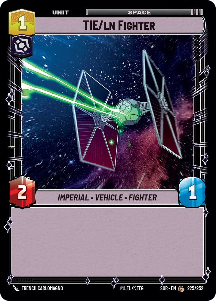 TIE/ln Fighter (225/252) [Spark of Rebellion] | The Gaming Verse