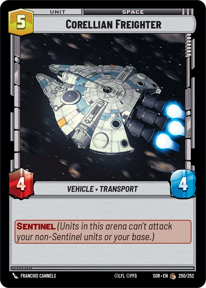 Corellian Freighter (250/252) [Spark of Rebellion] | The Gaming Verse