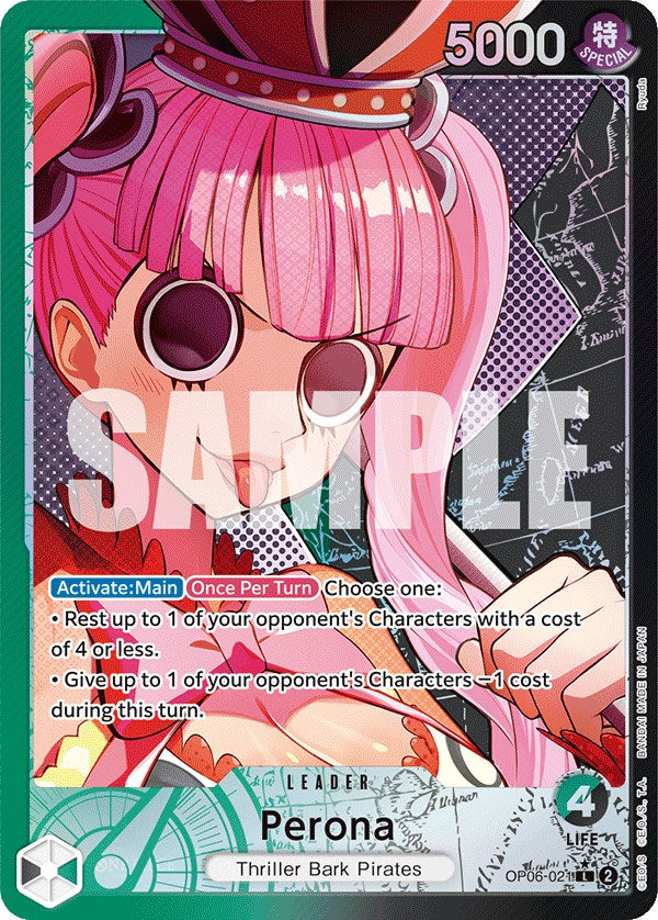 Perona (Alternate Art) [Wings of the Captain] | The Gaming Verse