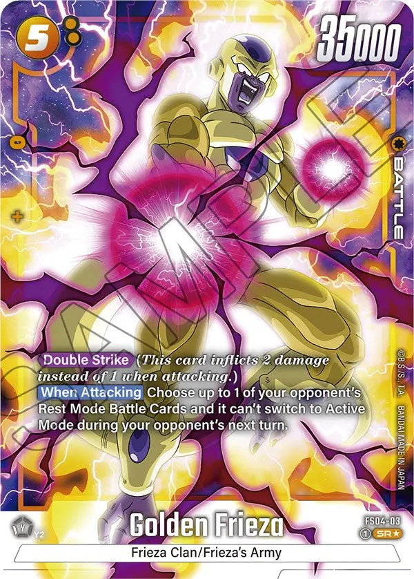 Golden Frieza (Bonus Pack Alternate Art) [Starter Deck: Frieza] | The Gaming Verse