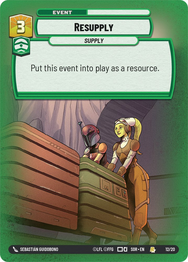 Resupply (Weekly Play Promo) (12/20) [Spark of Rebellion Promos] | The Gaming Verse