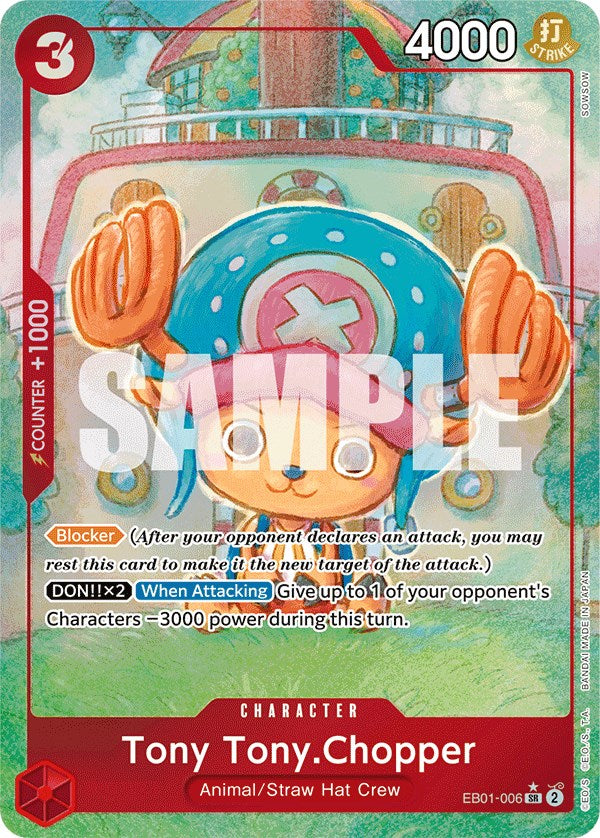 Tony Tony.Chopper (Alternate Art) [Extra Booster: Memorial Collection] | The Gaming Verse