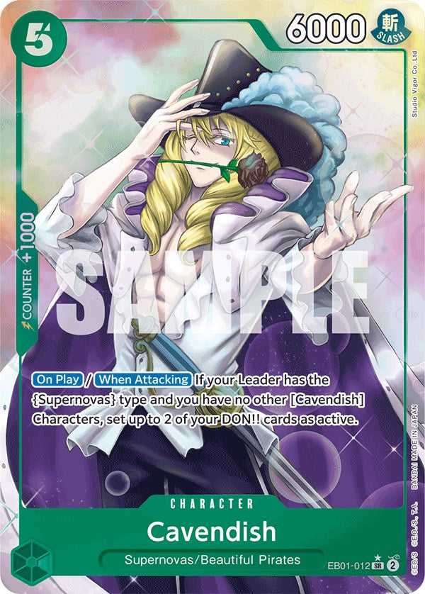 Cavendish (Alternate Art) [Extra Booster: Memorial Collection] | The Gaming Verse