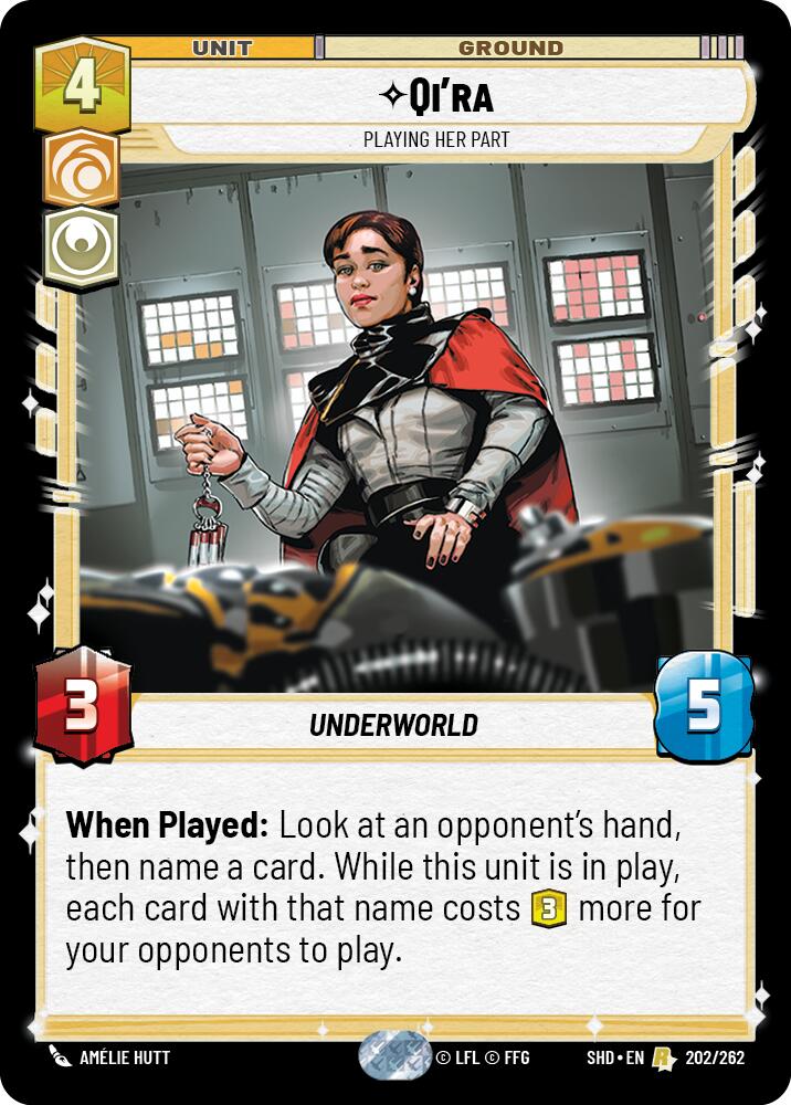 Qi'ra - Playing Her Part (202/262) [Shadows of the Galaxy] | The Gaming Verse