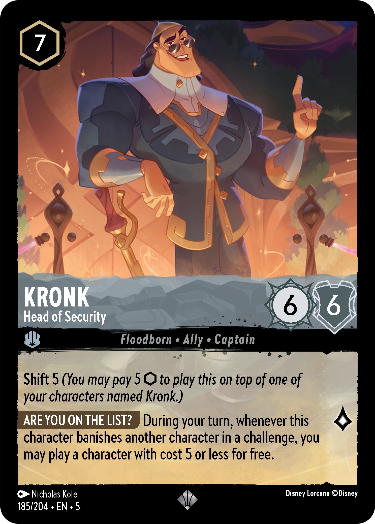 Kronk - Head of Security (185/204) [Shimmering Skies] | The Gaming Verse