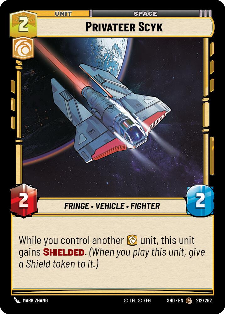 Privateer Scyk (212/262) [Shadows of the Galaxy] | The Gaming Verse