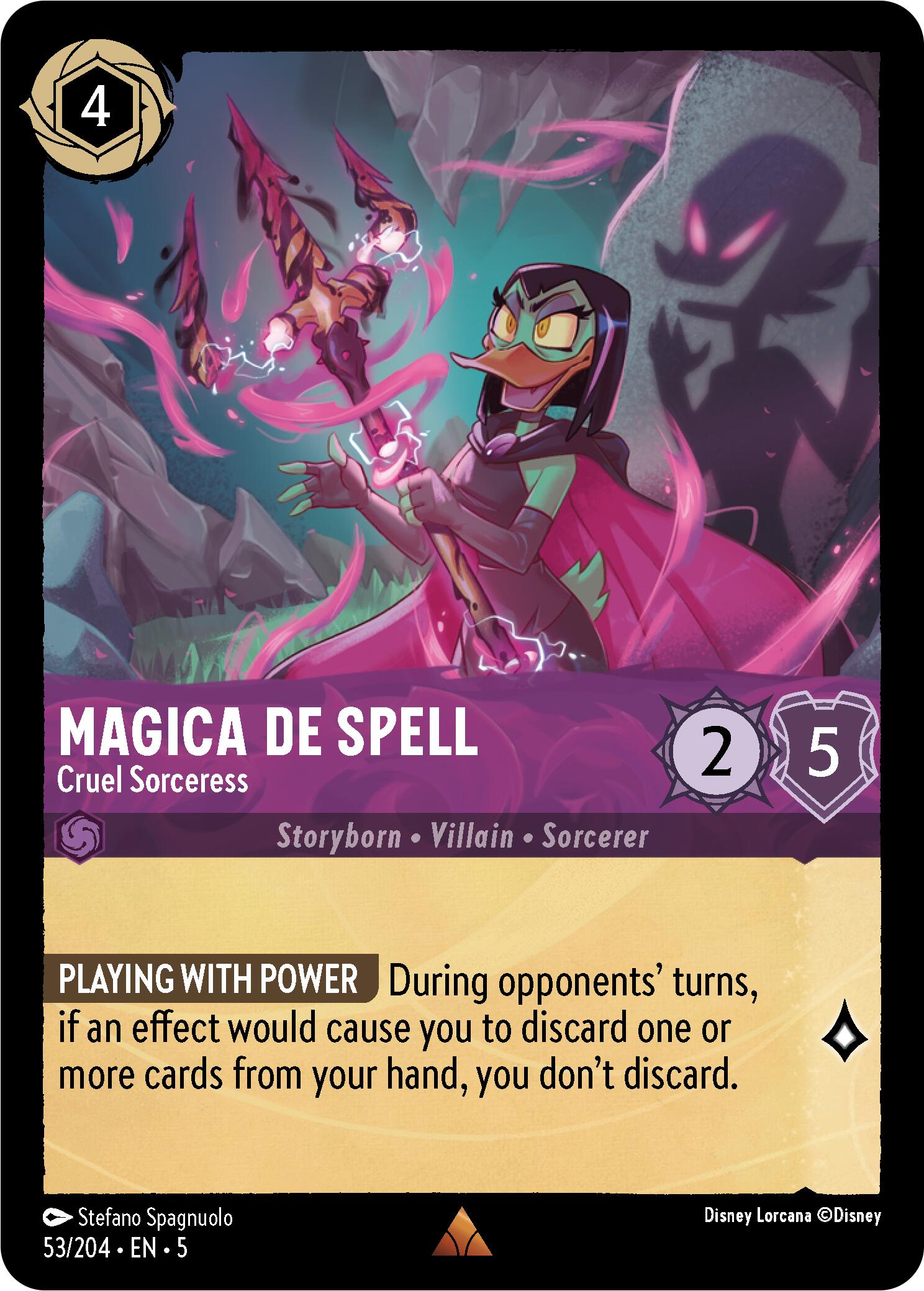 Magica De Spell - Cruel Sorceress (53/204) [Shimmering Skies] | The Gaming Verse