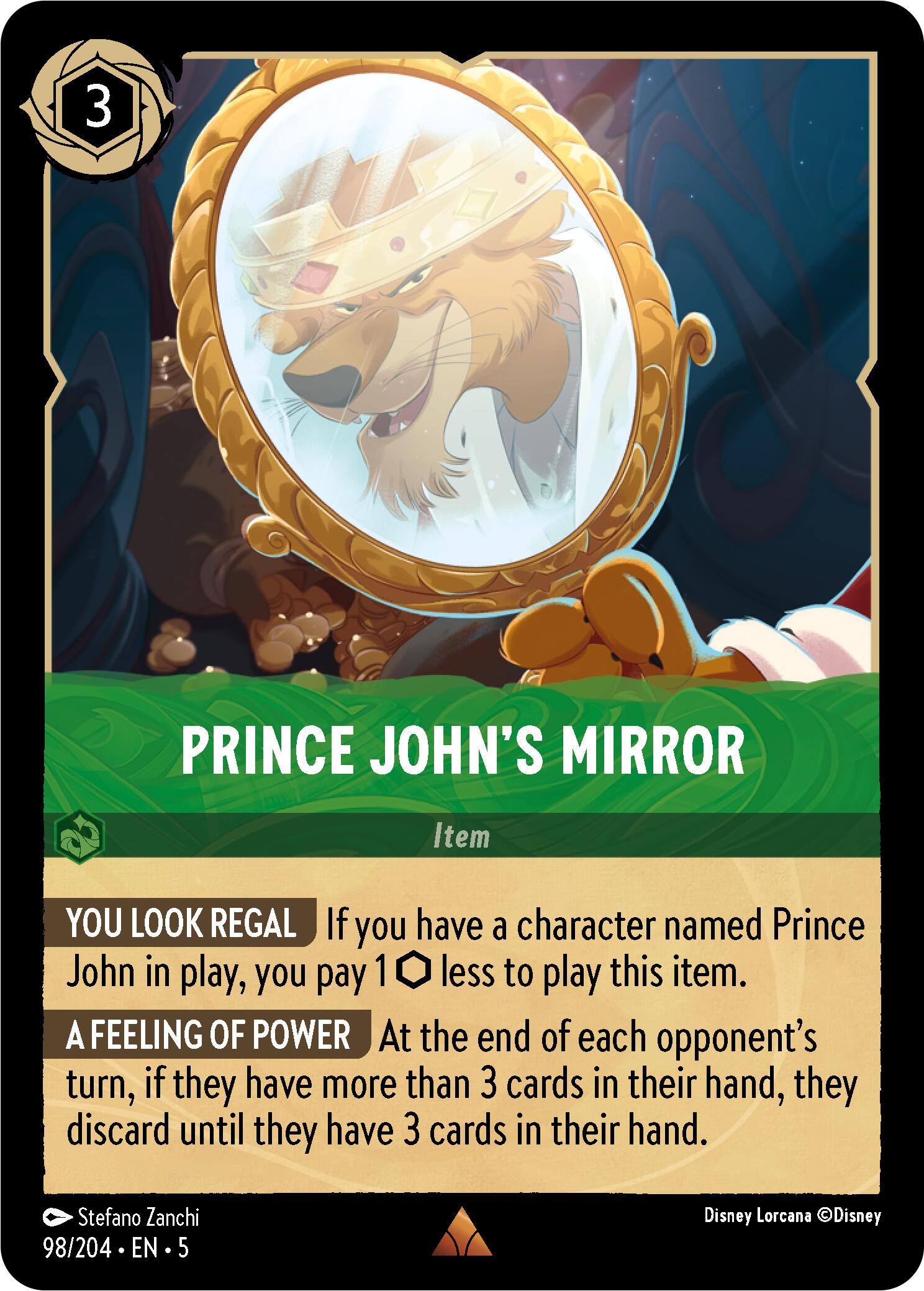 Prince John's Mirror (98/204) [Shimmering Skies] | The Gaming Verse