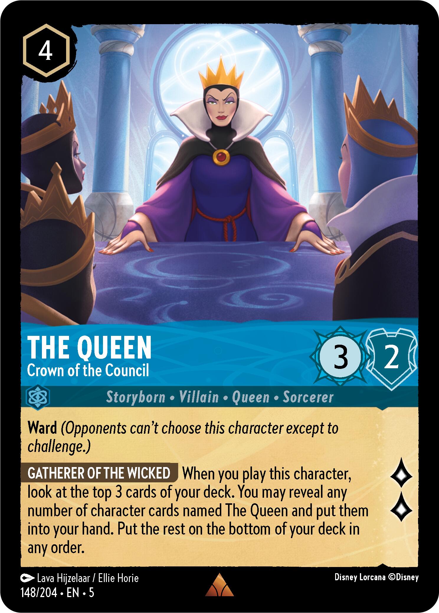 The Queen - Crown of the Council (148/204) [Shimmering Skies] | The Gaming Verse