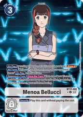 Menoa Bellucci [BT17-092] (Box Promotion Pack: Secret Crisis) [Secret Crisis] | The Gaming Verse