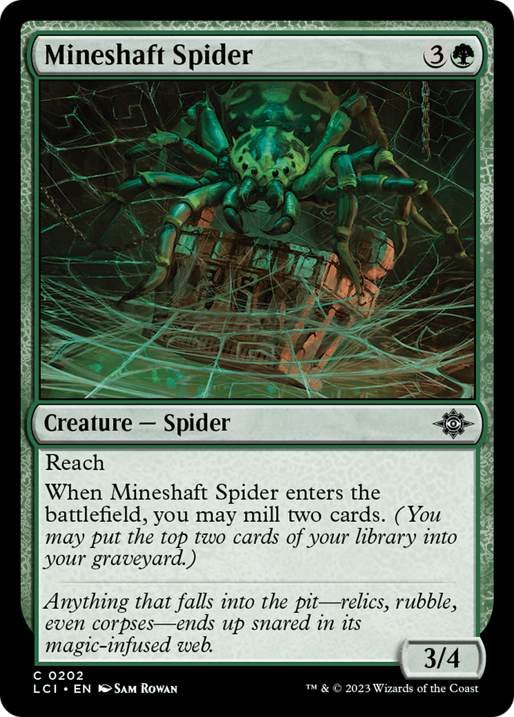 Mineshaft Spider [The Lost Caverns of Ixalan] | The Gaming Verse