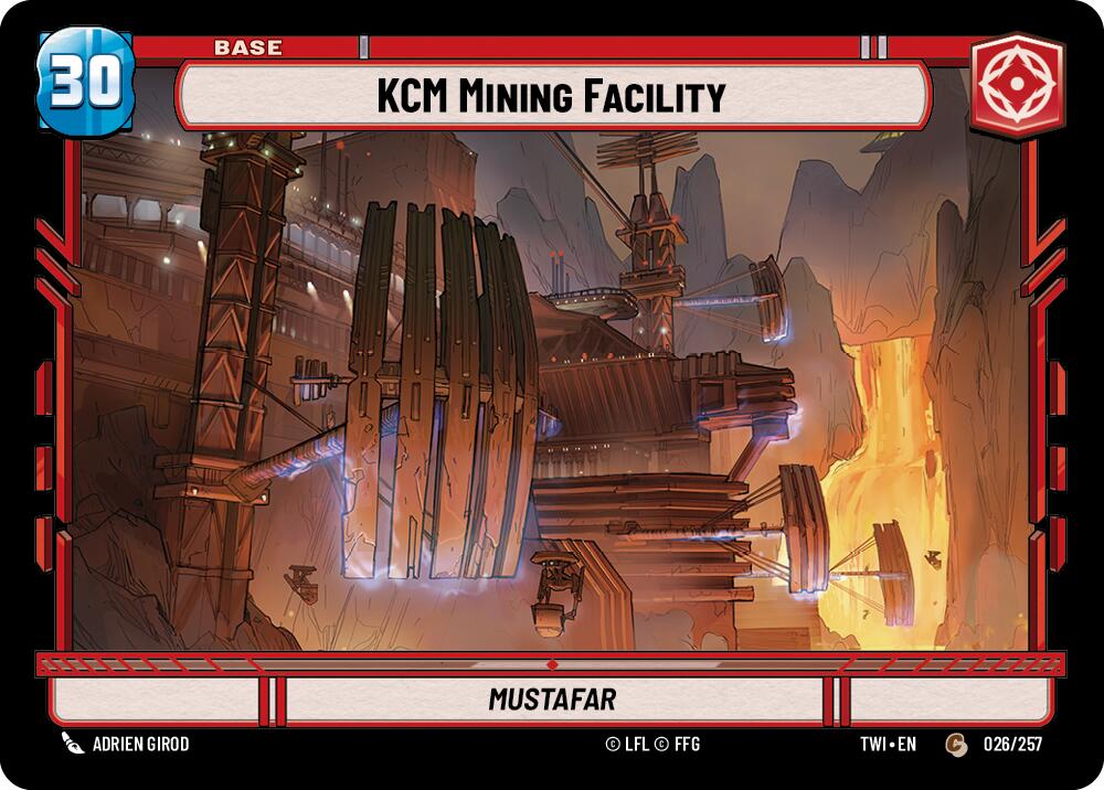 KCM Mining Facility // Battle Droid (026/257 // T01/T02) [Twilight of the Republic] | The Gaming Verse