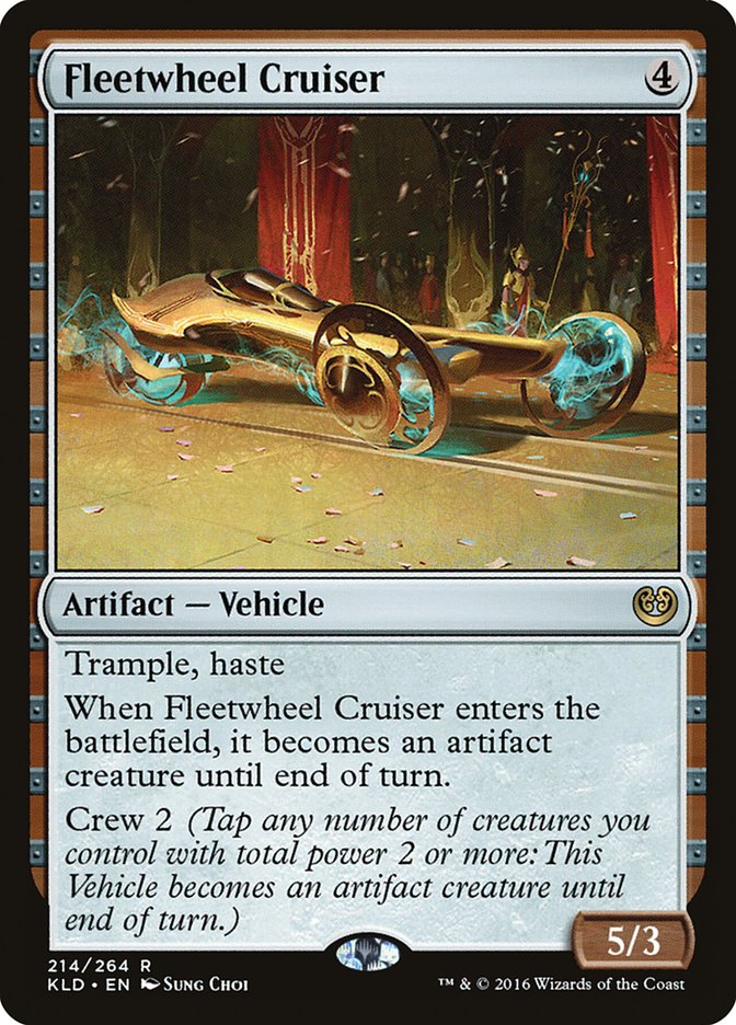 Fleetwheel Cruiser [Kaladesh] | The Gaming Verse