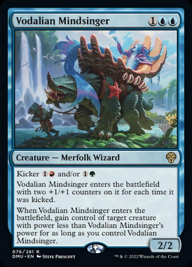 Vodalian Mindsinger (Promo Pack) [Dominaria United Promos] | The Gaming Verse