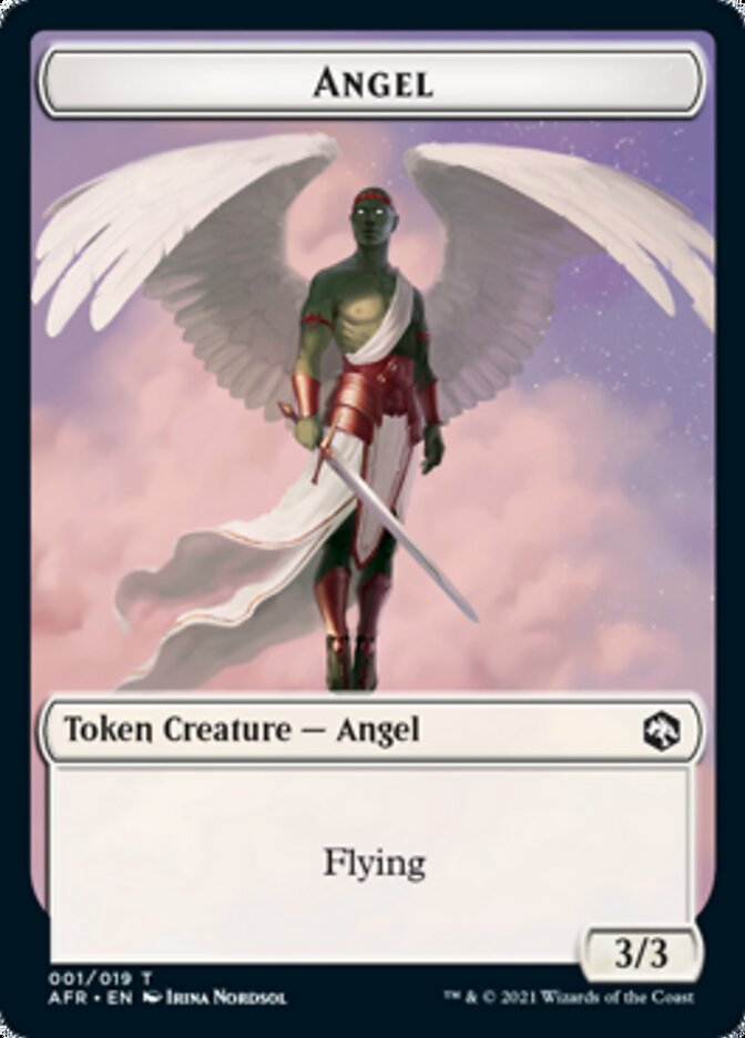 Angel Token [Dungeons & Dragons: Adventures in the Forgotten Realms Tokens] | The Gaming Verse