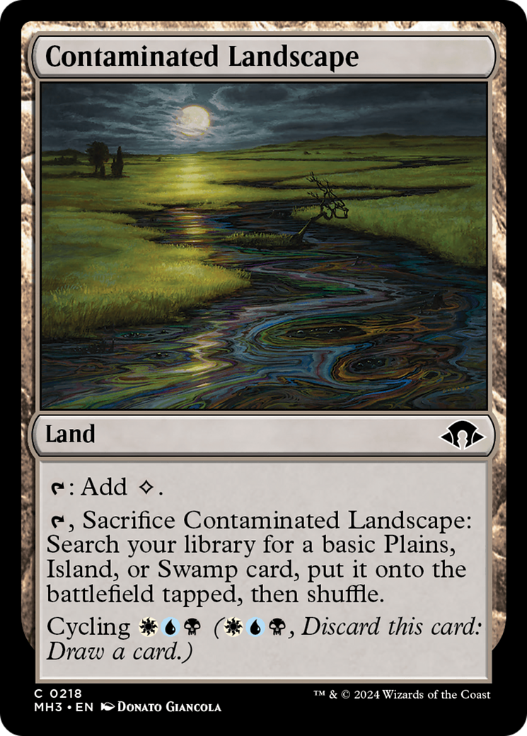 Contaminated Landscape [Modern Horizons 3] | The Gaming Verse