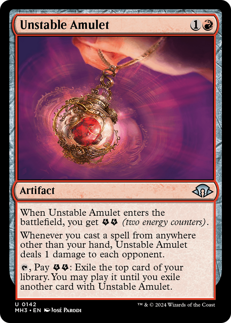 Unstable Amulet [Modern Horizons 3] | The Gaming Verse