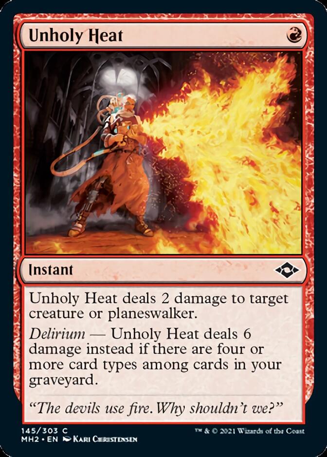 Unholy Heat [Modern Horizons 2] | The Gaming Verse