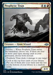 Prophetic Titan (Sketch) [Modern Horizons 2] | The Gaming Verse