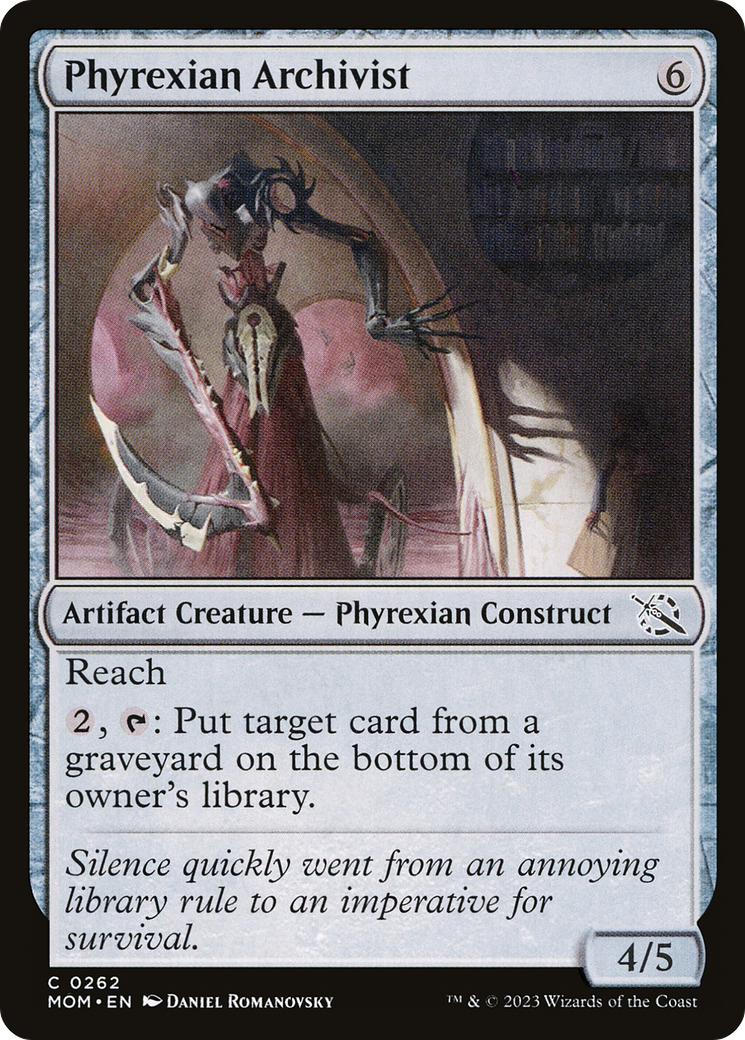 Phyrexian Archivist [March of the Machine] | The Gaming Verse